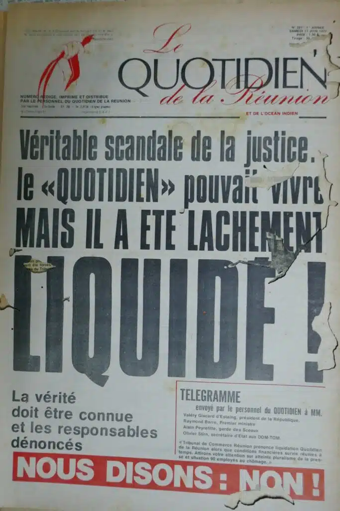 Quotidien en crise, canard