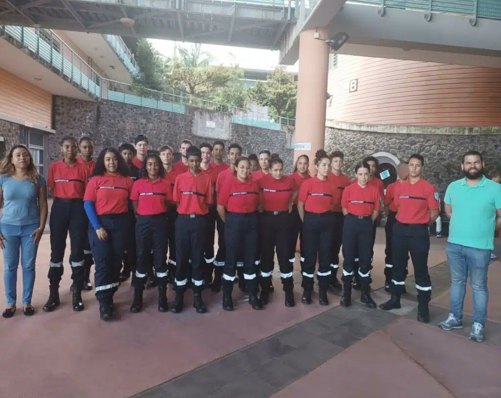filière sécurité du lycée pierre lagourgue au tampon