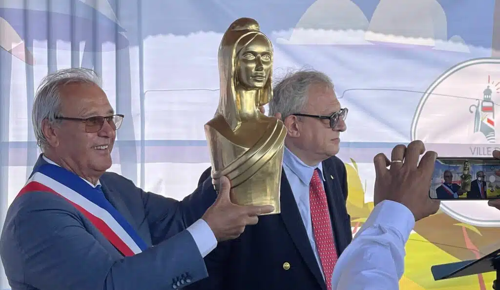 Bel air news Maurice Gironcel et Alain Trampoglieri Marianne d'or