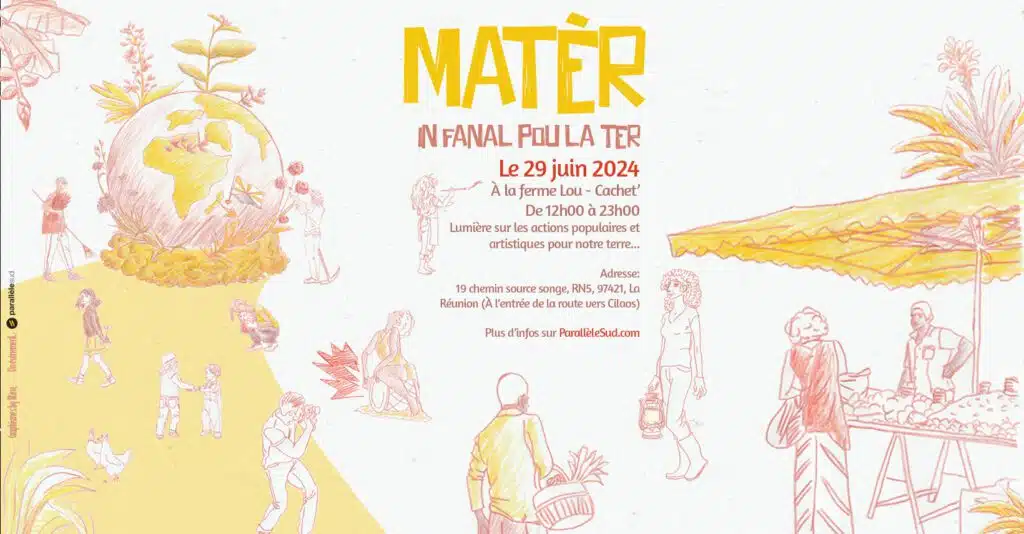 Journée solidaire pour la terre Matèr à la ferme Lou Cachet