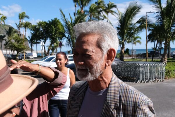 Ary Yee Chong Tchi Kan, manifestation CGTR contre le fascisme