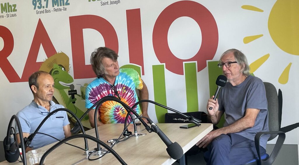 Radio sud plus Roger Payet, Thierry About et Alain Bled
