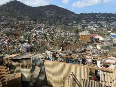 Cyclone Chido à Mayotte © Mayotte Hebdo