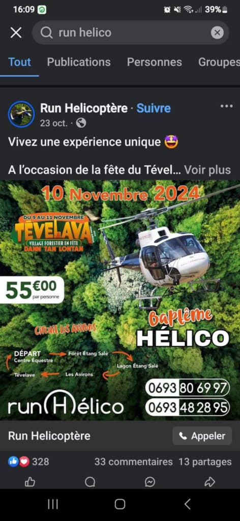 banderoles hélicoptères Greenpeace la Saline