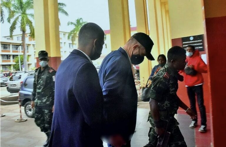 L'ancien légionnaire et patron de la société de sécurité COPS, Lionel Lelièvre a été extradé vers la France. Il est suspecté de tentative de meurtre • ©Capture d'écran L'Express de Madagascar