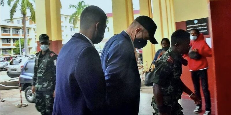 L'ancien légionnaire et patron de la société de sécurité COPS, Lionel Lelièvre a été extradé vers la France. Il est suspecté de tentative de meurtre • ©Capture d'écran L'Express de Madagascar