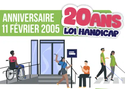 Affiche IRSAM Pétrel Loi Handicap 20 ans