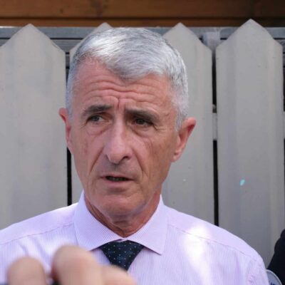 Patrice Latron préfet de la Réunion opération lycée Jean-Hinglo Le Port Eta y protèz a nou.