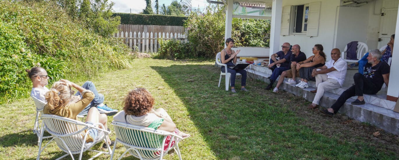 Discussion autour des évolutions de l'association depuis sa création.