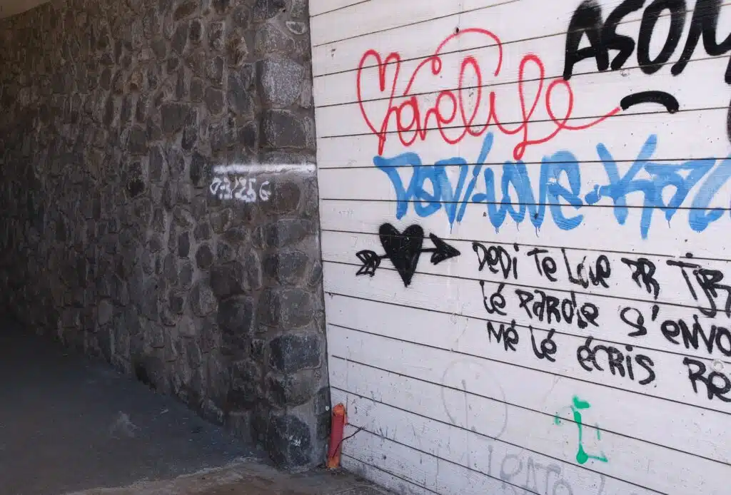 Batardeau Saint-Paul Grande-Fontaine hauteur d'eau record marque sur le mur