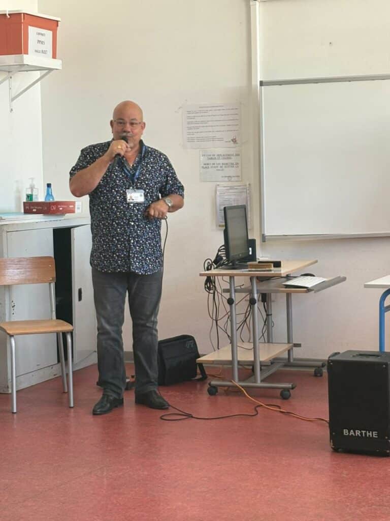 Jean-Richard Lebon, élu à la culture du Tampon.