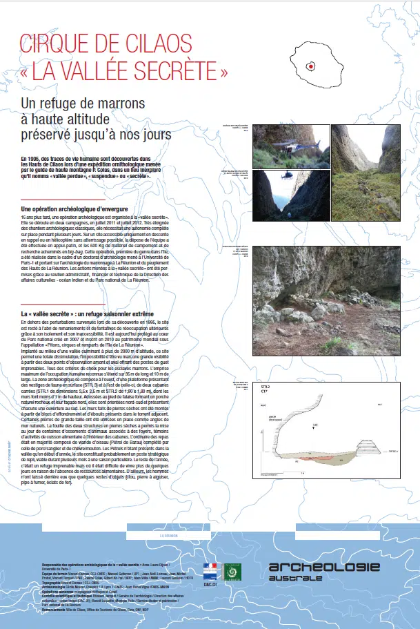 Archéologie australe la vallée secrète