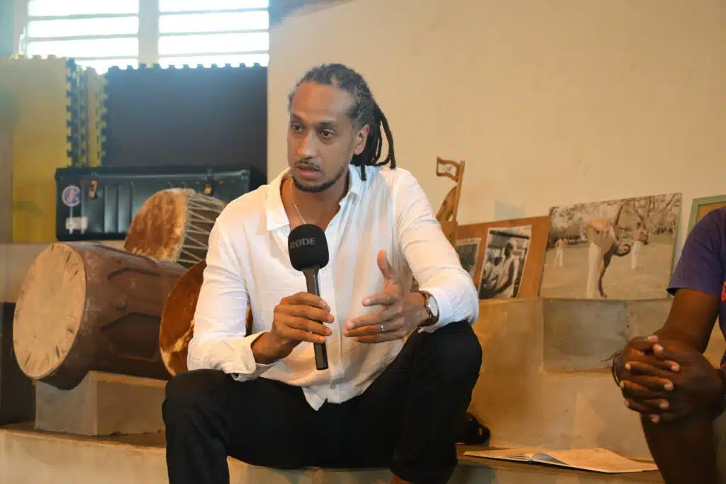 Moringodrome comité réunionnais de moringue avec Ernaud Iafare et Farid Aubras