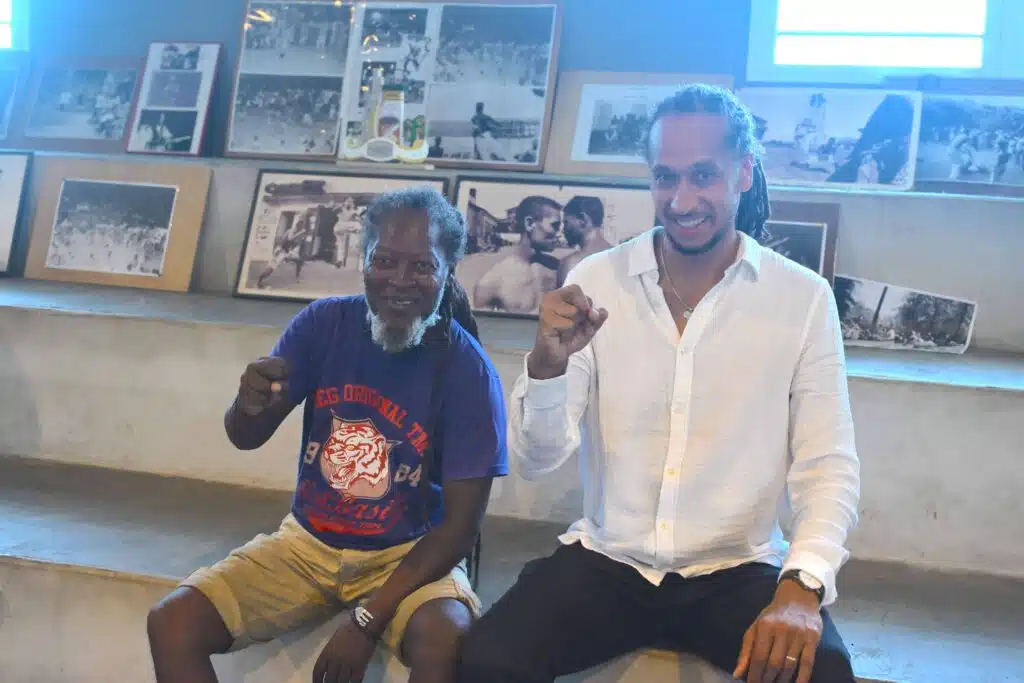 Moringodrome comité réunionnais de moringue avec Ernaud Iafare et Farid Aubras