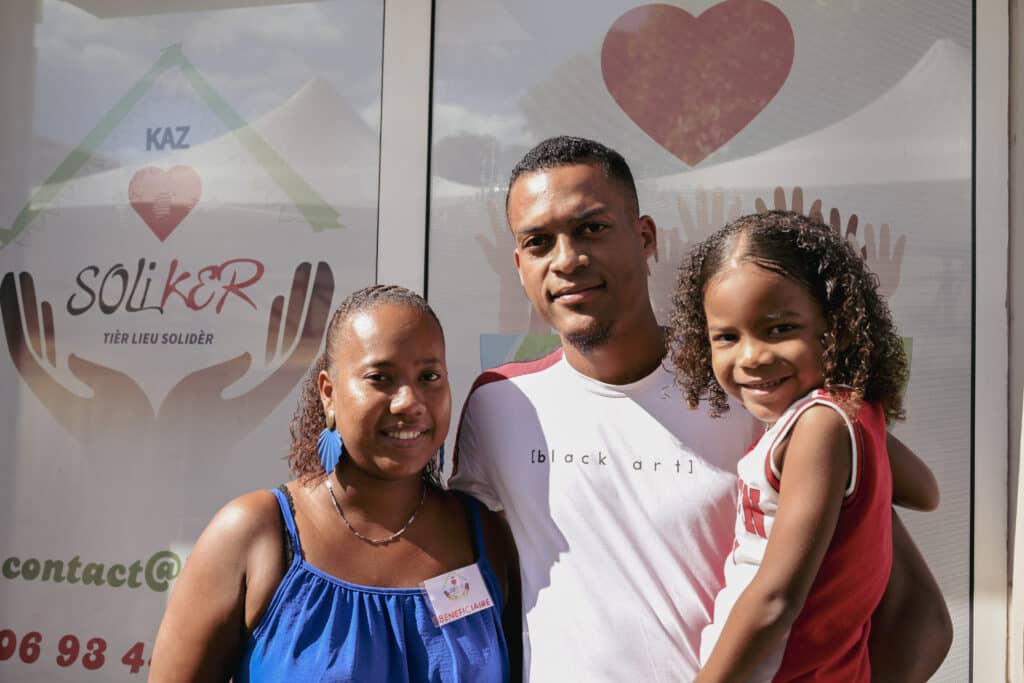 Marine et Josué, habitants de Saint-Louis sont adhérents et bénéficiaires de SOliker depuis plusieurs mois.