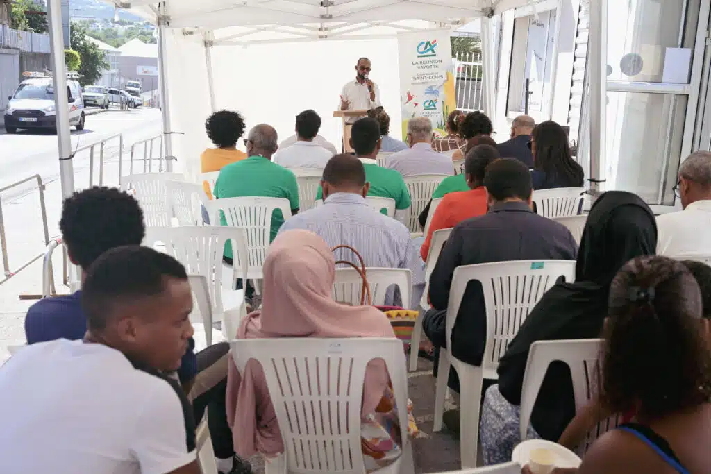 De nombreux acteurs de la solidarité ont assisté à l'inauguration.