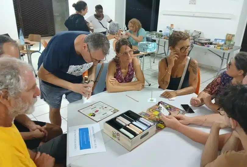 une soirée jeu de société