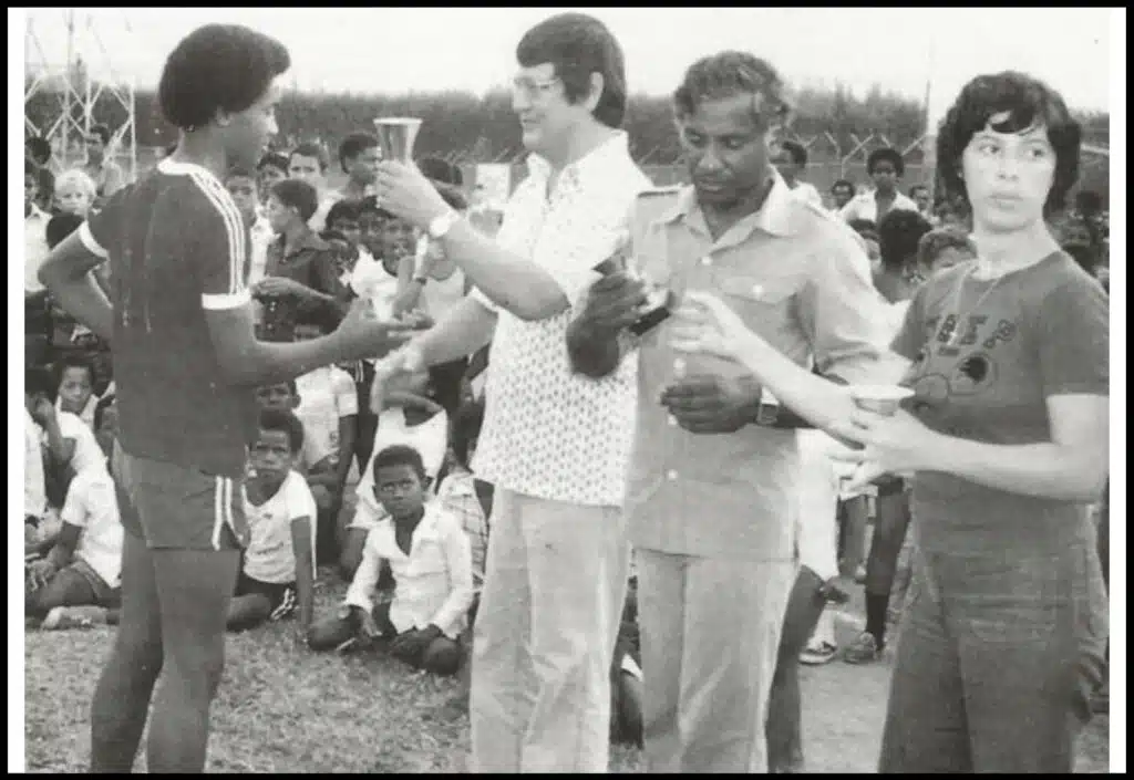 Paul Vergès, maire du Port de 1971 à 1989. (Collection privée)