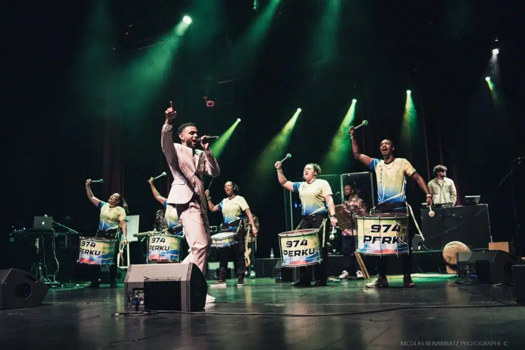 Concert de Wizdom à la salle Gramoun Lélé, par le Bisik Nicolas Renambatz