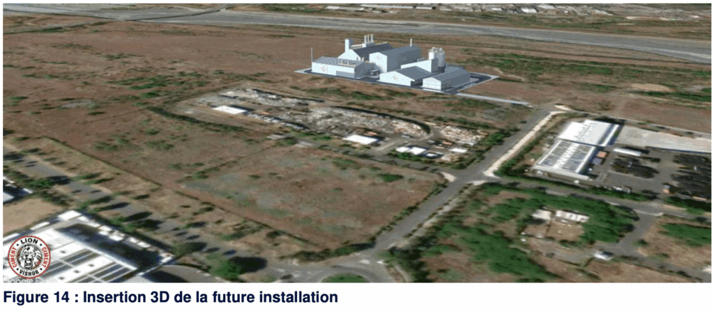 projet usine conditionnement Ciment Lion Vishor au Port