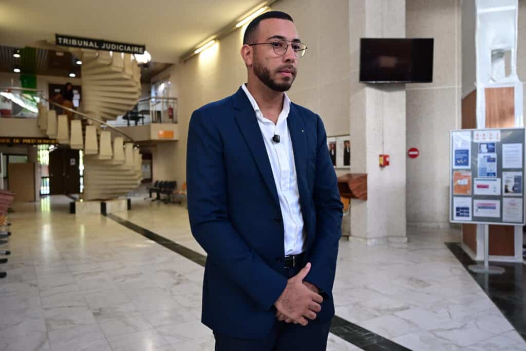 Monsieur Ramsamy, partie civile au procès Malbar 3V.