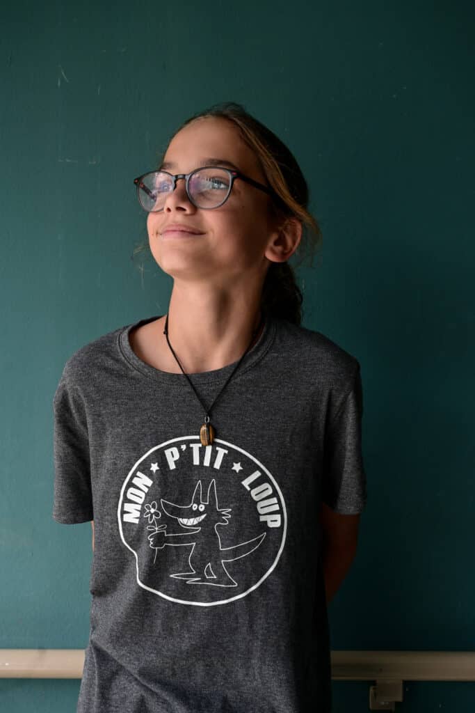 Ulysse, membre du groupe qui a travaillé sur le P'tit Fanzine. © Olivier Ceccaldi