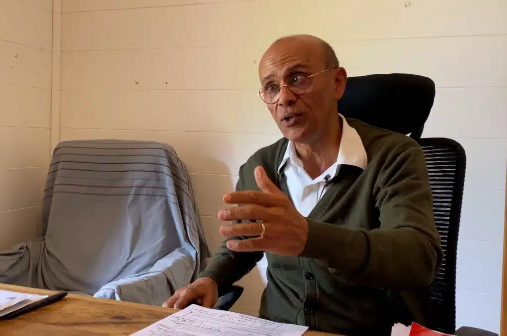 Philippe Naillet, député de la 1ére circonscription à Saint-Denis.