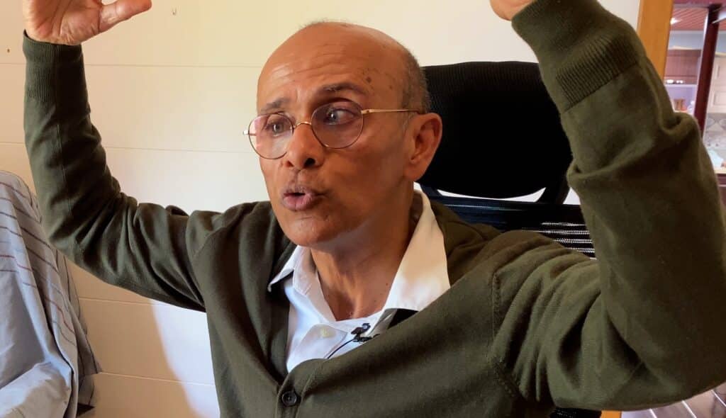 Philippe Naillet, député de la 1ére circonscription à Saint-Denis.