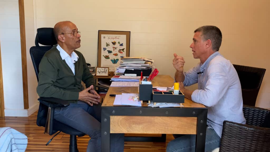 Philippe Naillet, député de la 1ére circonscription à Saint-Denis.