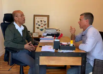 Philippe Naillet, député de la 1ére circonscription à Saint-Denis.