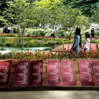 mémorial en hommage aux victimes de l’esclavage Paris Trocadéro Michel Desvignes paysagiste