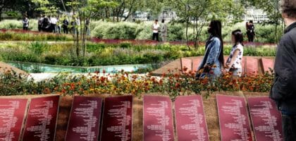 mémorial en hommage aux victimes de l’esclavage Paris Trocadéro Michel Desvignes paysagiste
