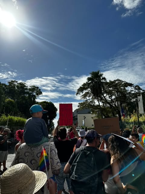 Photo de Fidélis Mélody, Marche des fiertés, 21 mai 2023, Saint-Denis, La Réunion.