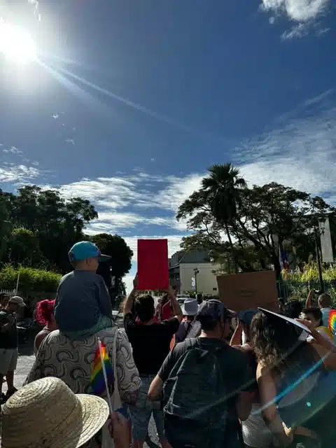 Photo de Fidélis Mélody, Marche des fiertés, 21 mai 2023, Saint-Denis, La Réunion.