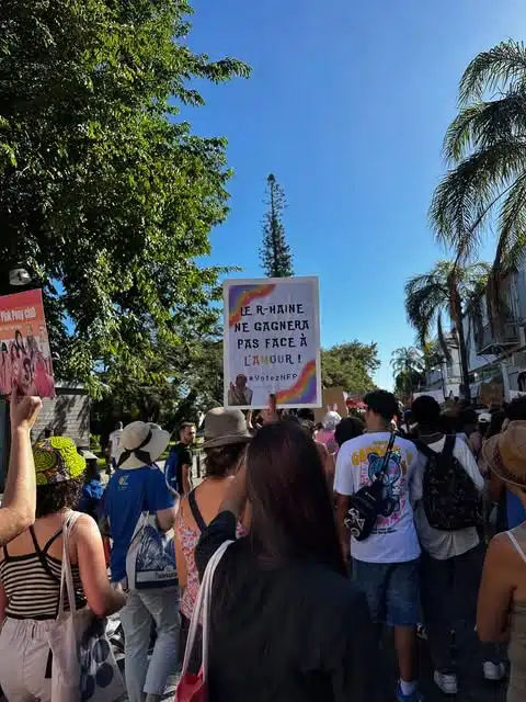 Photo de Fidélis Mélody, Marche des fiertés, 21 mai 2023, Saint-Denis, La Réunion.