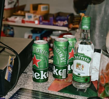 L'alcool représenté 50% du chiffre d'affaire de la boutique (hors tabac). © Olivier Ceccaldi