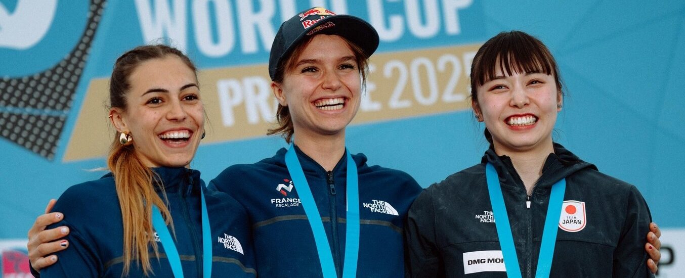 Oriane Bertone, à seulement 20 ans, vient de remporter la Coupe du monde d’escalade