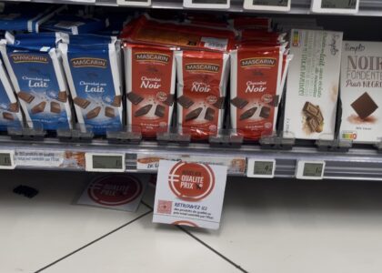 bouclier qualité prix consommation commerce hyper marché