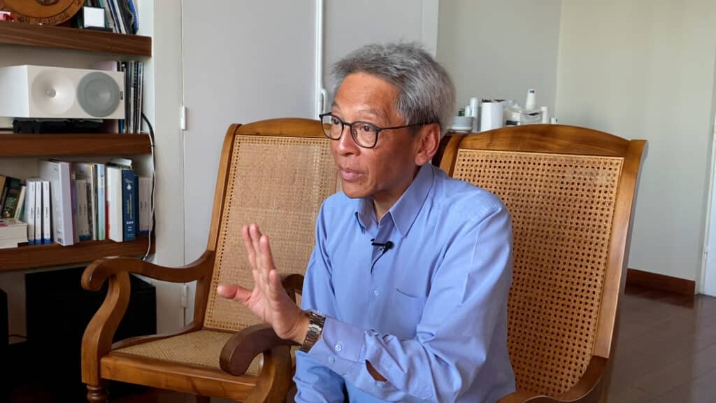 Sarah Cortier et Franck Cellier rencontrent Patrice Thien Ah Koon maire du Tampon