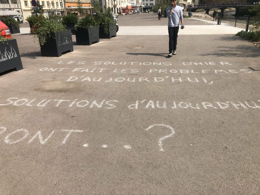 15 août à Lannion, Côtes d'Armor, pour préparer le 10 septembre avec Le Canard Réfractaire.