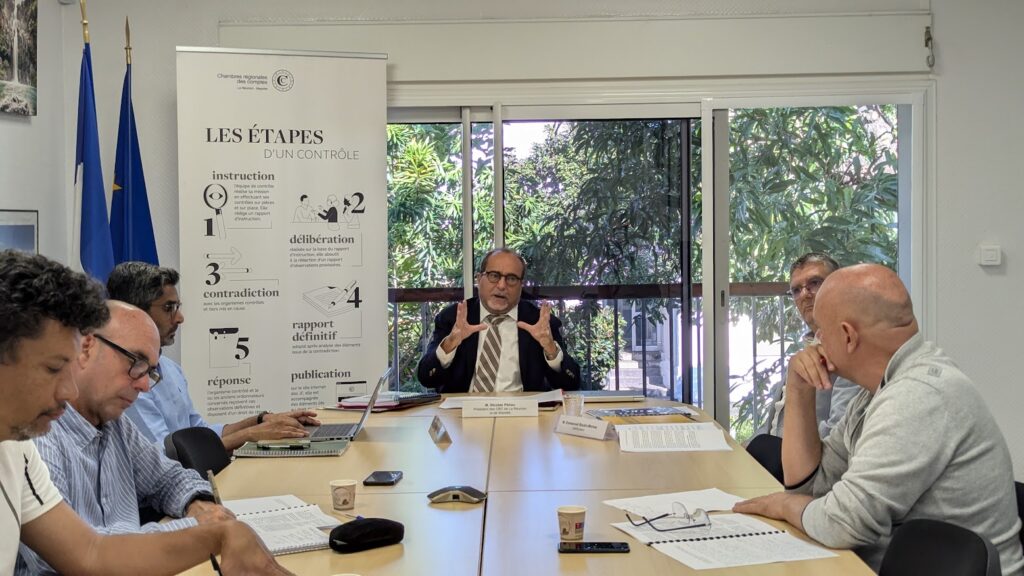 Nicolas Péhau, président de la Chambre régionale des comptes