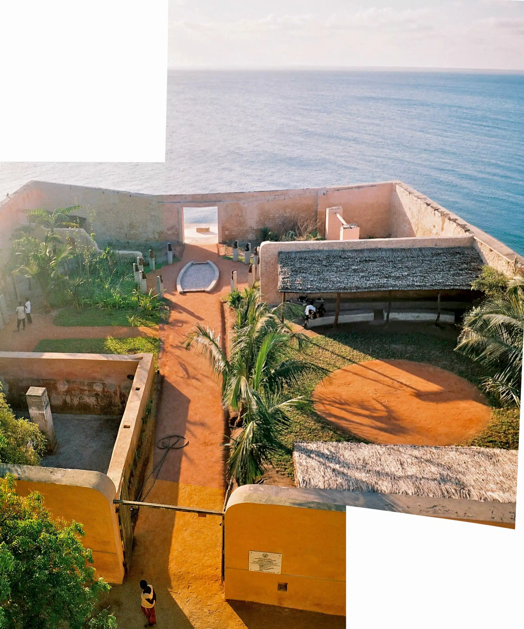 Vue de dessus du Jardin de la mémoire, 2007. © Karl Kugel