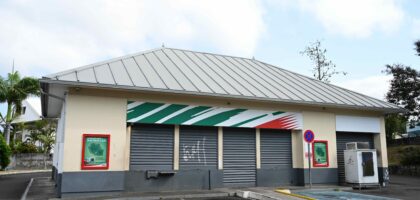 Mobilisation à Sainte-Pierre le 10 septembre 2025. © Olivier Ceccaldi