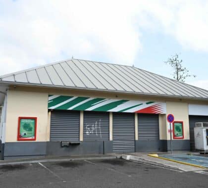 Mobilisation à Sainte-Pierre le 10 septembre 2025. © Olivier Ceccaldi