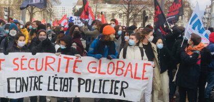 SÉCURITÉ globale contre l'Etat policier SNJ