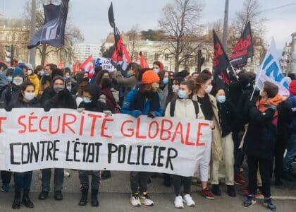 SÉCURITÉ globale contre l'Etat policier SNJ