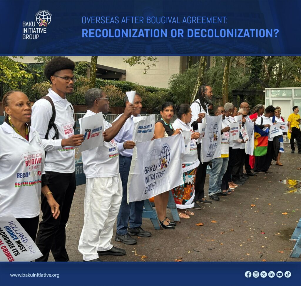 Romain Katambara et Cédric Famibelle-Pronzola au siège de l'ONU à New York.