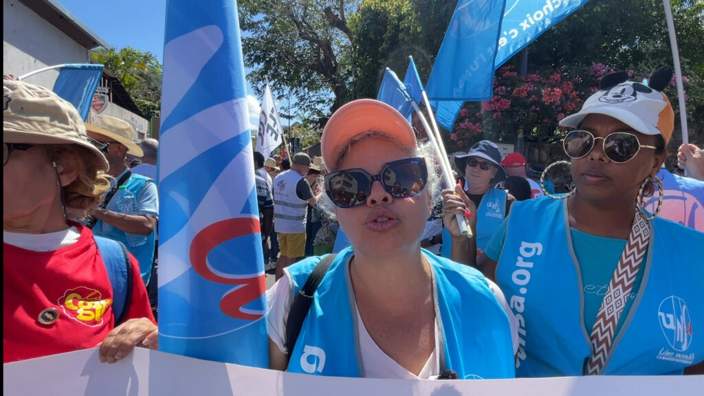 manifestations à Saint-Pierre le 18 septembre