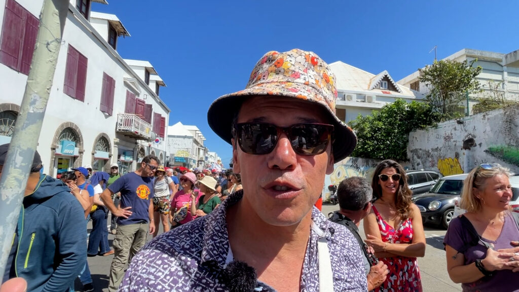 manifestations à Saint-Pierre le 18 septembre