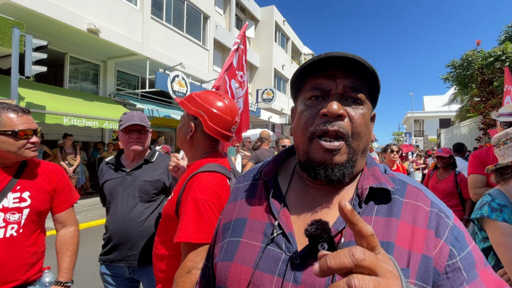 manifestations à Saint-Pierre le 18 septembre